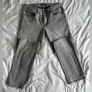 Express Slim fit Jeans 30waist 30length. Gray. Stretchy. Used a few times